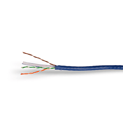 Cable de Red UTP eco 4 Pares CAT. 6 Multifilar Azul (305)