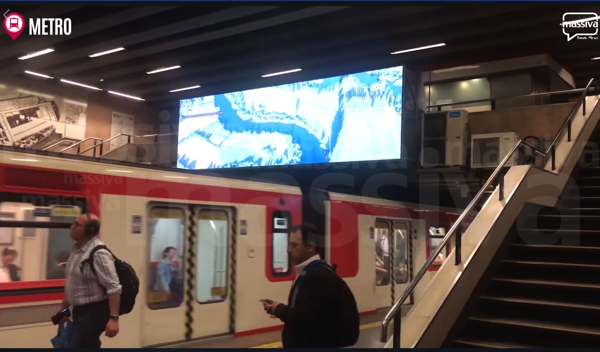 Massiva utiliza equipos NTI para el control de sus nuevas pantallas en Metro de Santiago