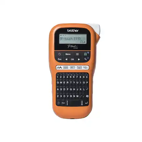 Rotuladora PT-E110VP LCD QWERTY 2