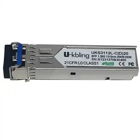 Módulo SFP 1,25 Gbps monomodo 1310 nm 20km
