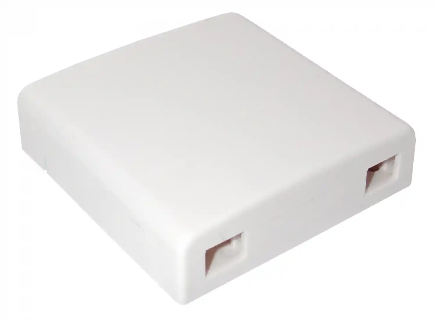 Roseta para FTTH 2 puertos 86mmx86mm 1