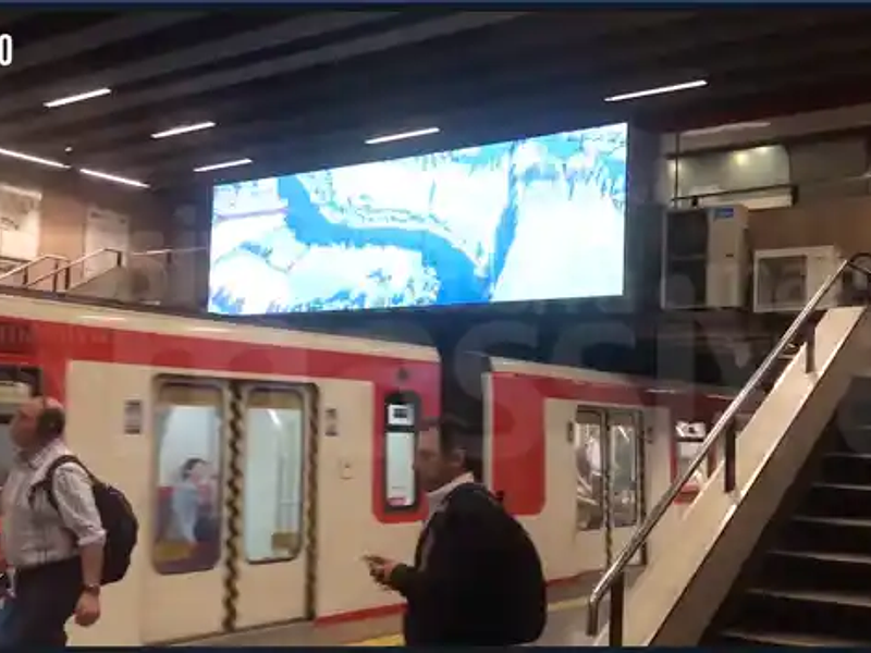 Massiva utiliza equipos NTI para el control de sus nuevas pantallas en Metro de Santiago