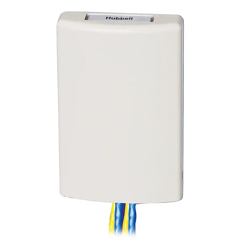 Faceplate seguridad con tapa 4 puestos TPF1WH