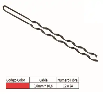 Preformada Retención ADSS 10x700 2