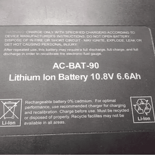 Bateria Recargable Li-ion UK-80M