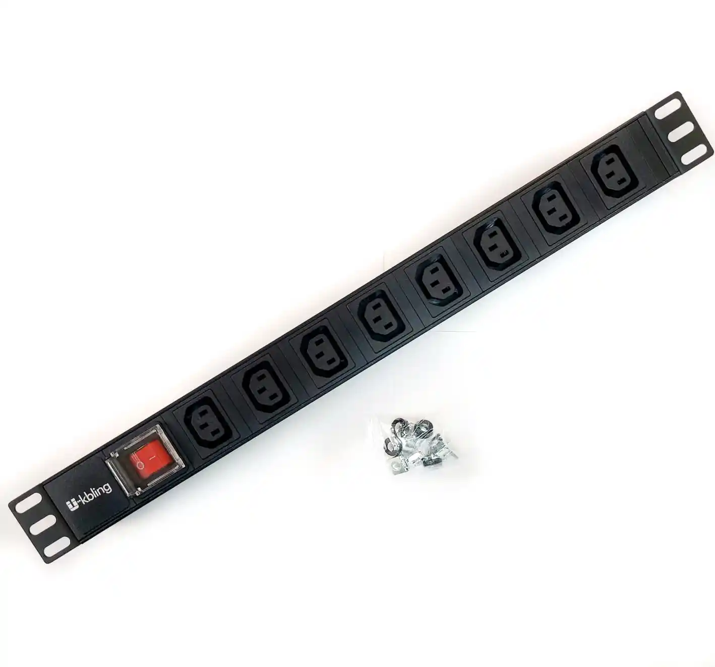PDU 8 x C13 10A 220V con Entrada C14 S/CABLE 1