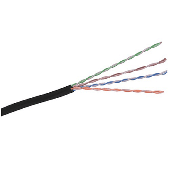 Cable  UTP eco 4 Pares CAT. 6 Exterior Negro (305)