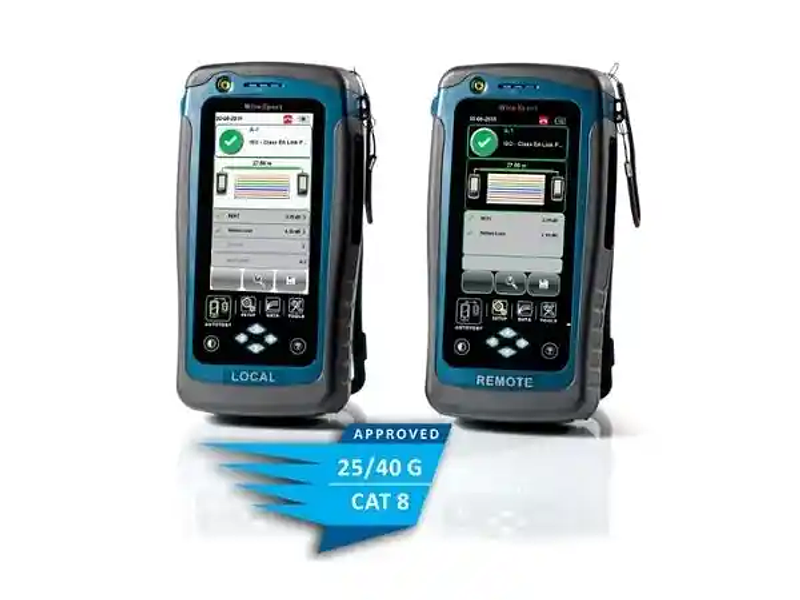 Primer Certificador De Cable Del Mundo Para Cat-8
