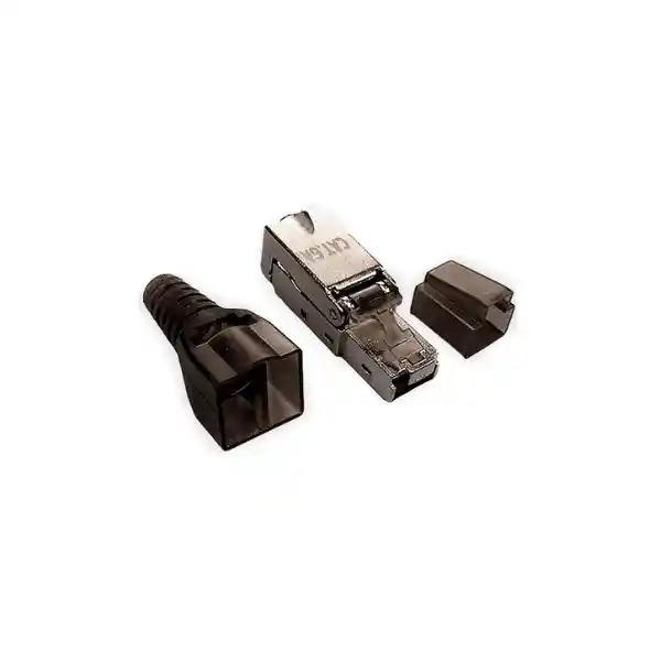 Conector  Macho RJ45 STP Cat.6A Autoponchable 1
