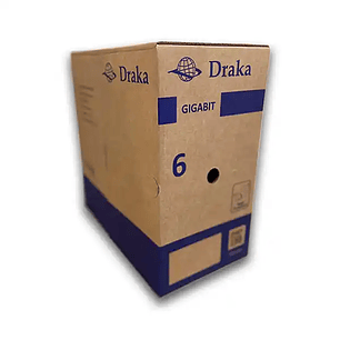 Cable de Red UTP 4 Pares CAT. 6 Unifilar LSZH