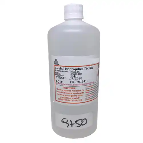 Alcohol Isopropilico1 Lt. 1