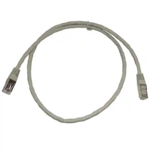 Patch cord Cat 6A SFTP blindado 26 AWG Ukbling 0,90 m gris