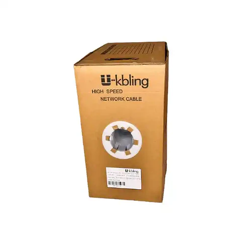 Cable de red UTP Cat 6 unifilar interior gris (305 m)