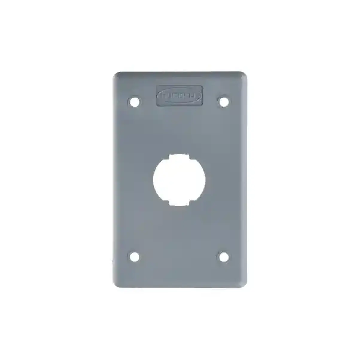 Foto de Faceplate Industrial Hubbell HI14GY, Gris