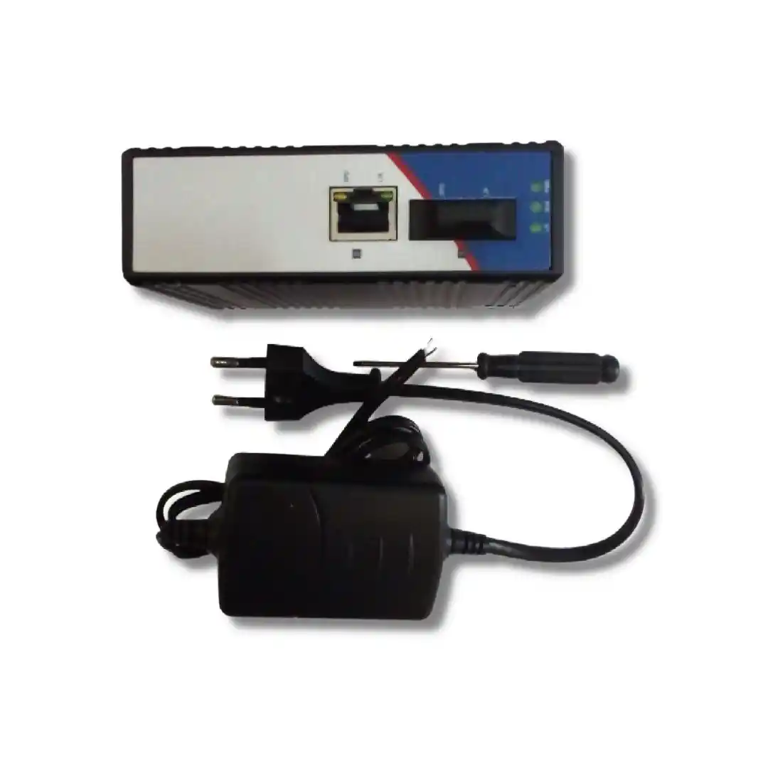 Media Converter Industrial 10/100 SM SC 20 km 2