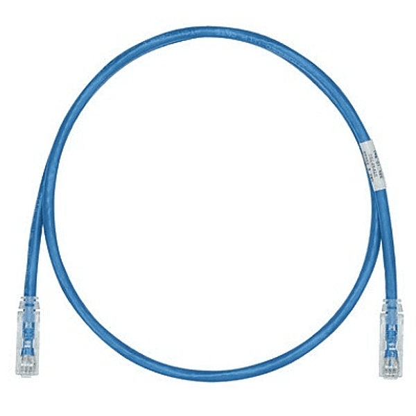 Cable de Red Categoría 6 2,10m Blanco - Azul 2