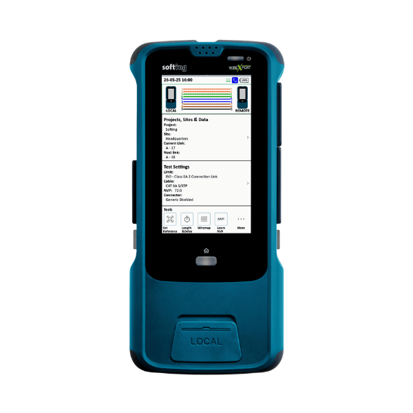 Certificador WireXpert MP-C6A+FQ 3