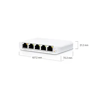 Switch 5puertos  USW-Flex-Mini  Administrable Unifi