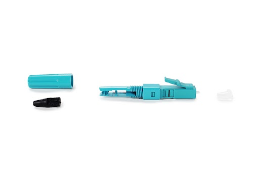 Conector rápido Multimodo OM3 LC/UPC Aqua 1