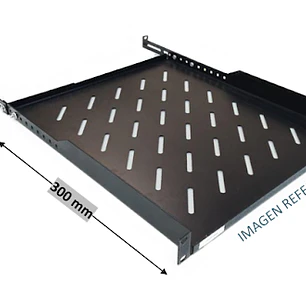 Bandeja 19'' para Rack de 600mm 4 Vert. Ventilada