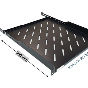 Bandeja 19'' para Rack de 800mm 4 Vert. Ventilada