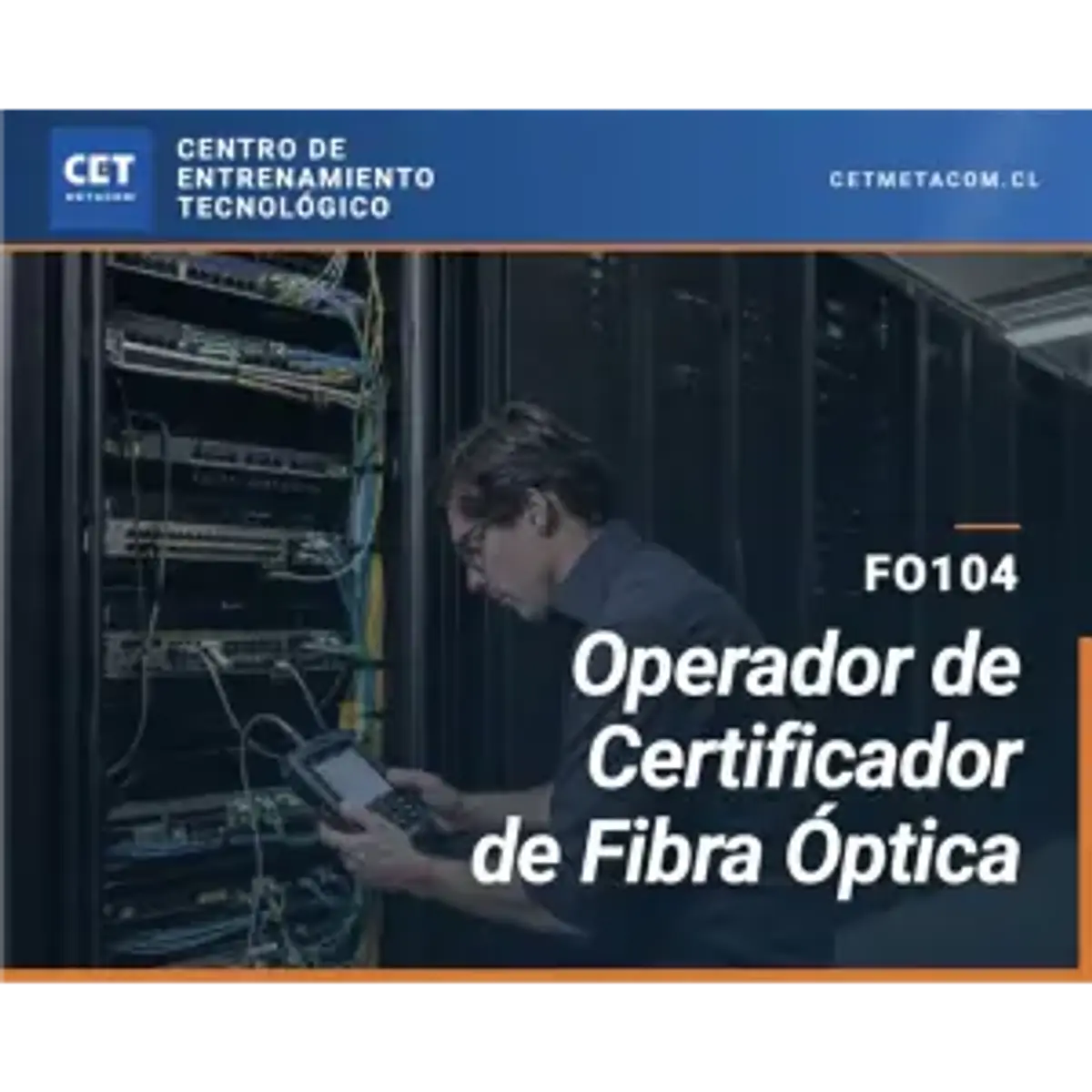 Foto de 10 de noviembre - curso de operador de certificador de fibra óptica