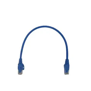 Patch Cord U-Kbling Cat 6 UTP 0,30 m Azul 24 AWG