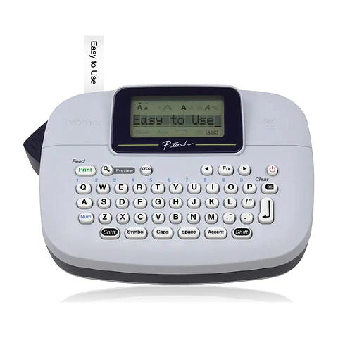 Rotuladora Brother PT-M95 con teclado QWERTY
