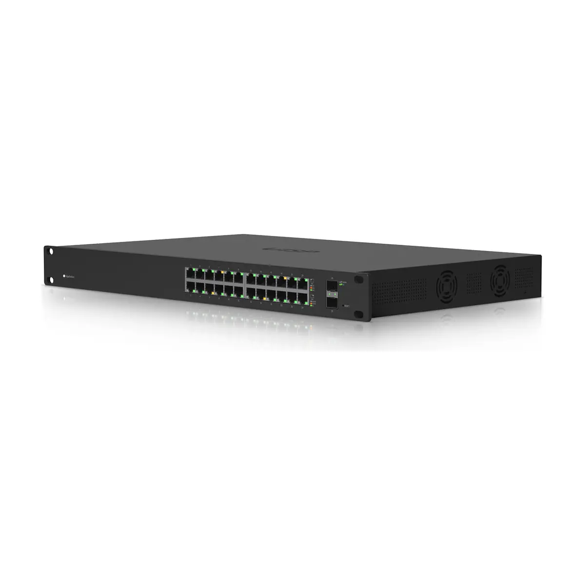 Foto de Switch PoE Ubiquiti EdgeSwitch ES-24-250W 24 Puertos Gigabit + 2 SFP