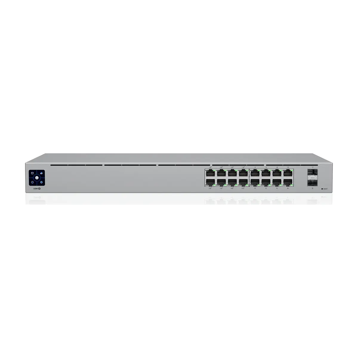Foto de Switch PoE Ubiquiti UniFi USW-16-PoE 16 Puertos Gigabit + 2 SFP
