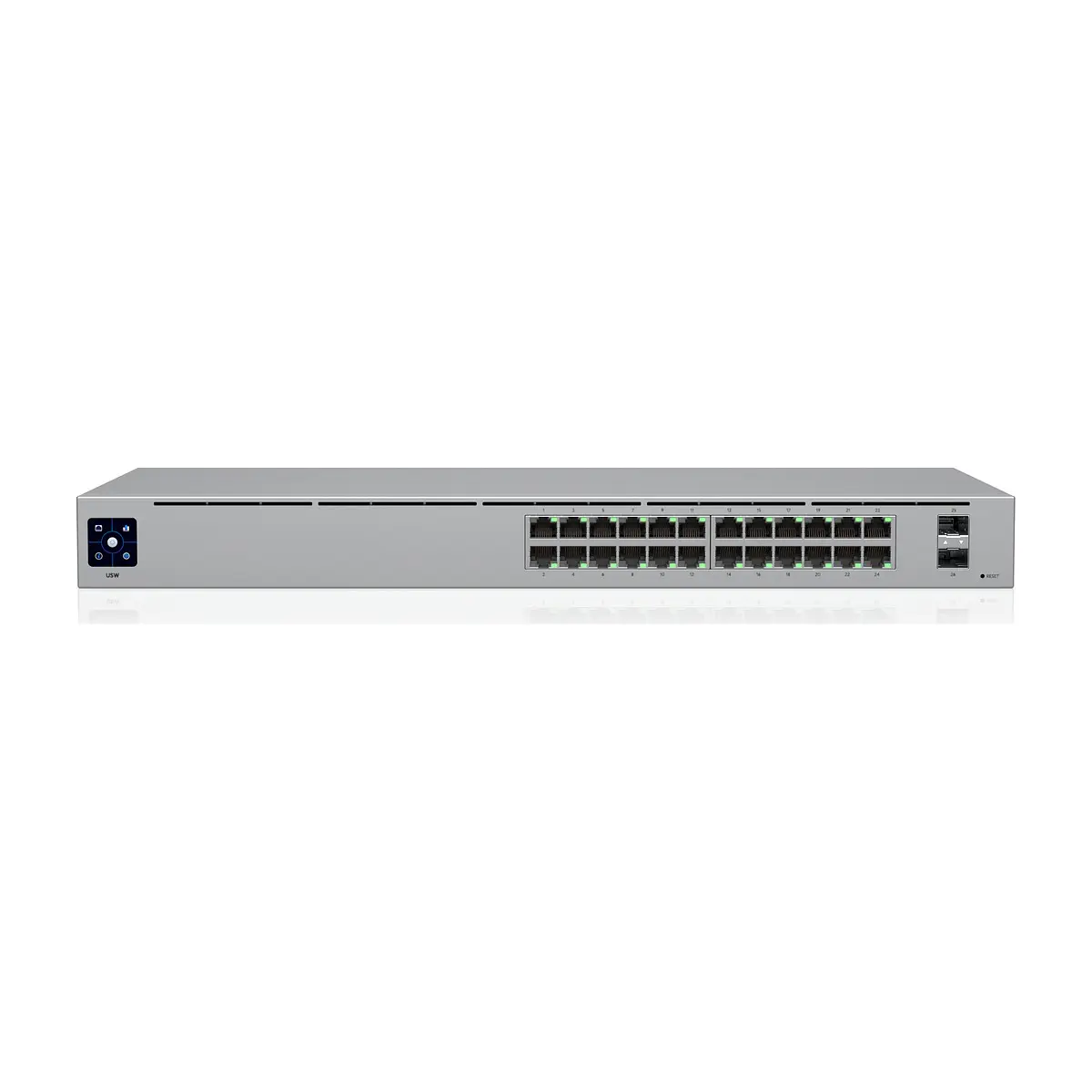 Foto de Switch Ubiquiti UniFi USW-24 24 Puertos Gigabit + 2 SFP, sin PoE
