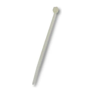 Amarras plásticas blancas 150 x 3,6 mm (bolsa de 100)