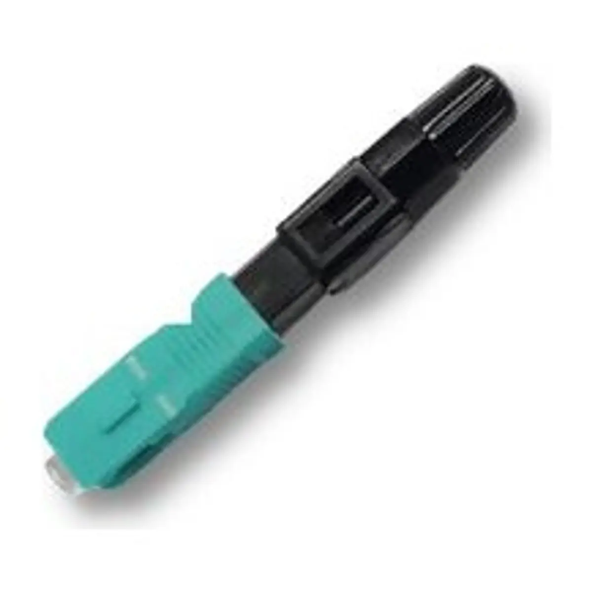 Foto de Conector rápido multimodo OM3 SC/UPC aqua (10 unidades)