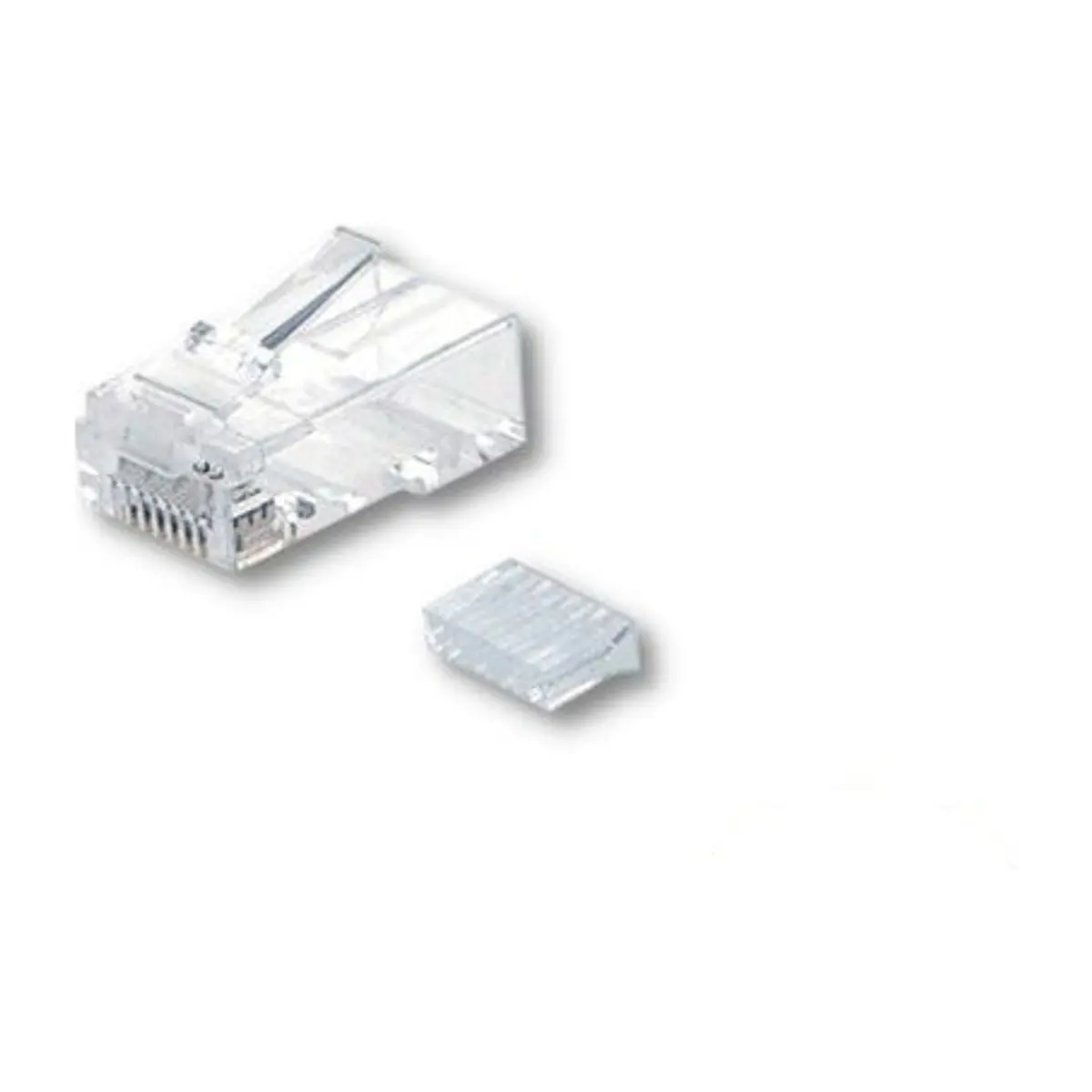 Foto de Conector RJ-45 UTP Cat 6 U-Kbling, 2 contactos, 2 piezas (bolsa de 50)