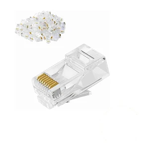 Conector macho RJ-45 UTP Cat.6 3 contactos (1 pza)