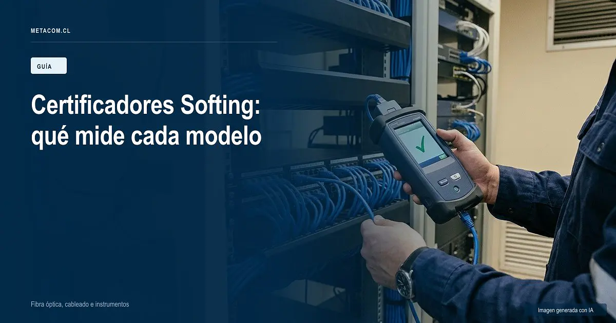Certificadores Softing: qué mide cada modelo y cuál necesita su cuadrilla