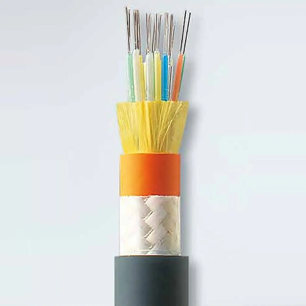 Foto de Cable fibra óptica 24x10 monomodo CDAD con subunidades de 3,5 mm Optral