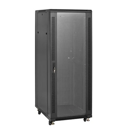 Gabinete rack 19" 32U x 600 x 800 mm puerta de vidrio
