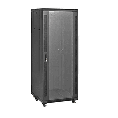 Gabinete Rack 19´´ 32U x600x600mm Puerta de Vidrio 