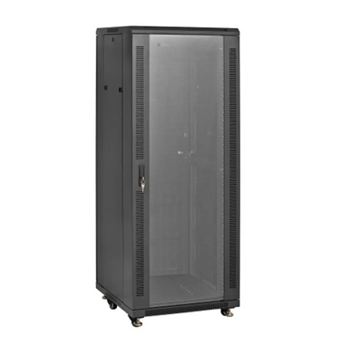 Foto de Gabinete rack 19´´ 32U x600x600mm puerta de vidrio
