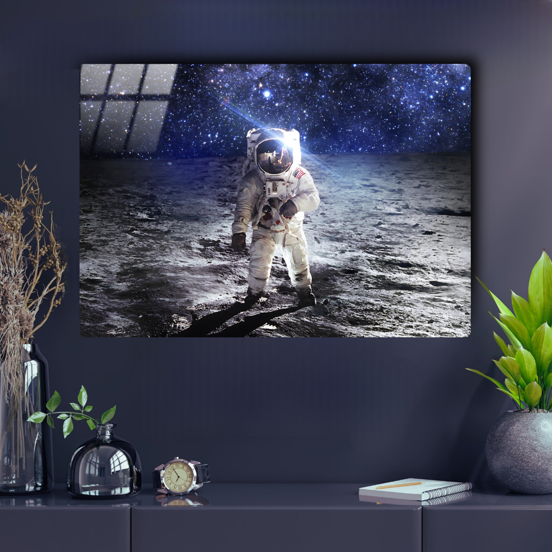 Astronauta en la Luna
