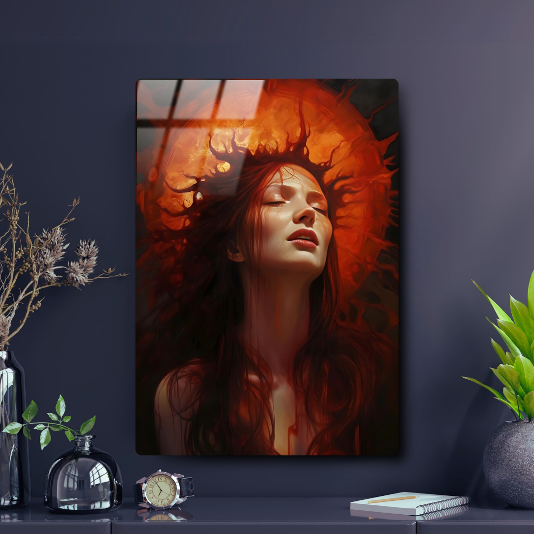 Mujer Arte Abstracto