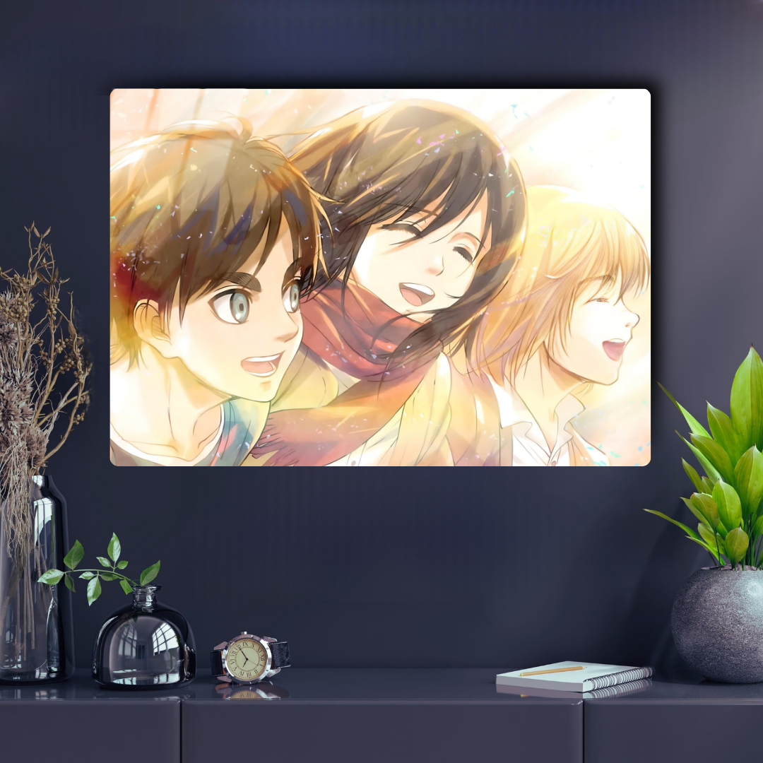Eren - Mikasa - Armin