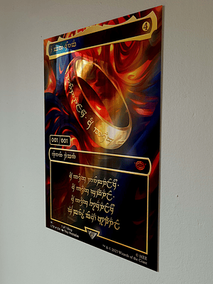 Anillo único - El señor de los anillos