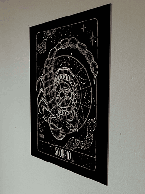 Cuadro Zodiacal - Escorpión