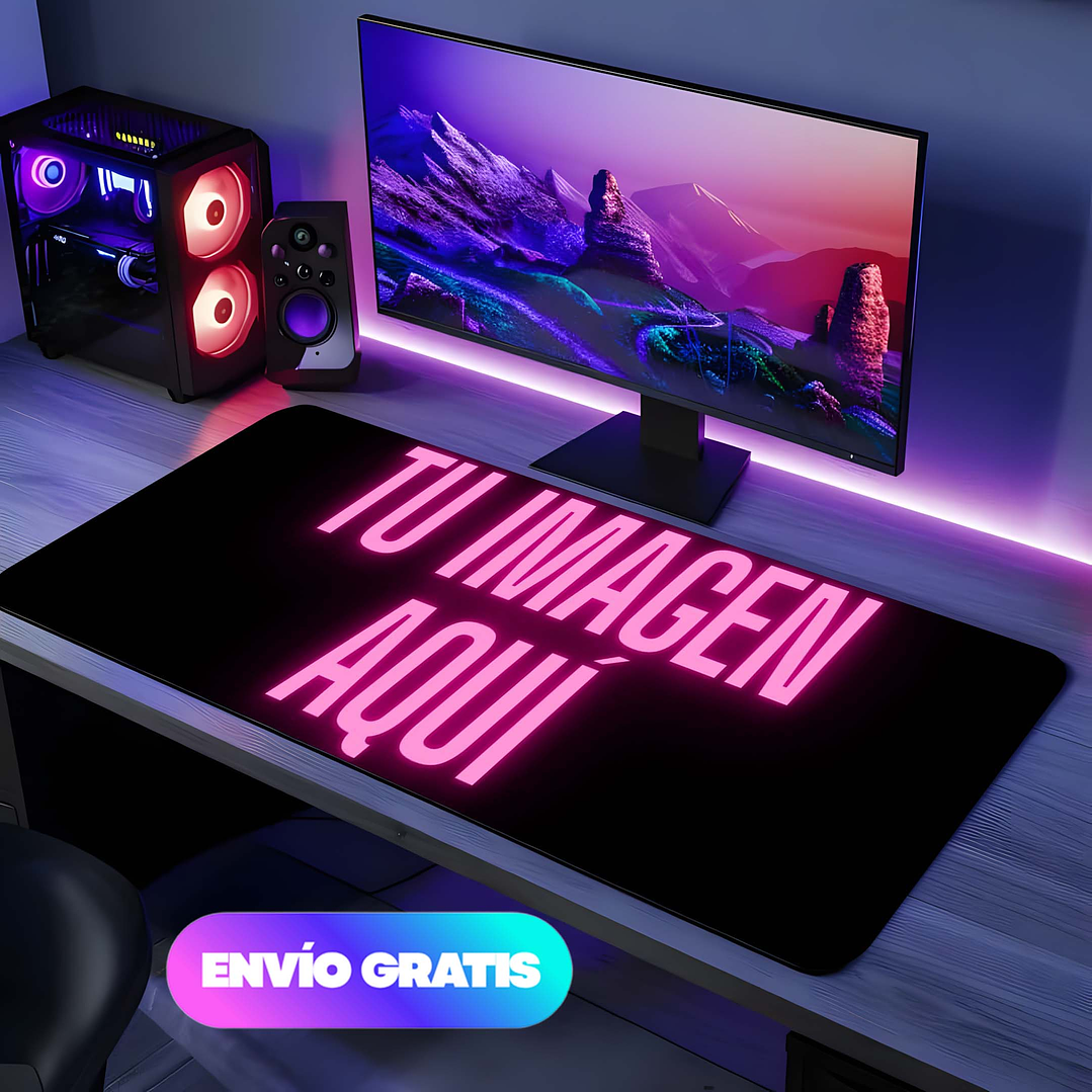 Mousepad Gamer Personalizado - Tela Speed | Waterproof | 4 mm 1