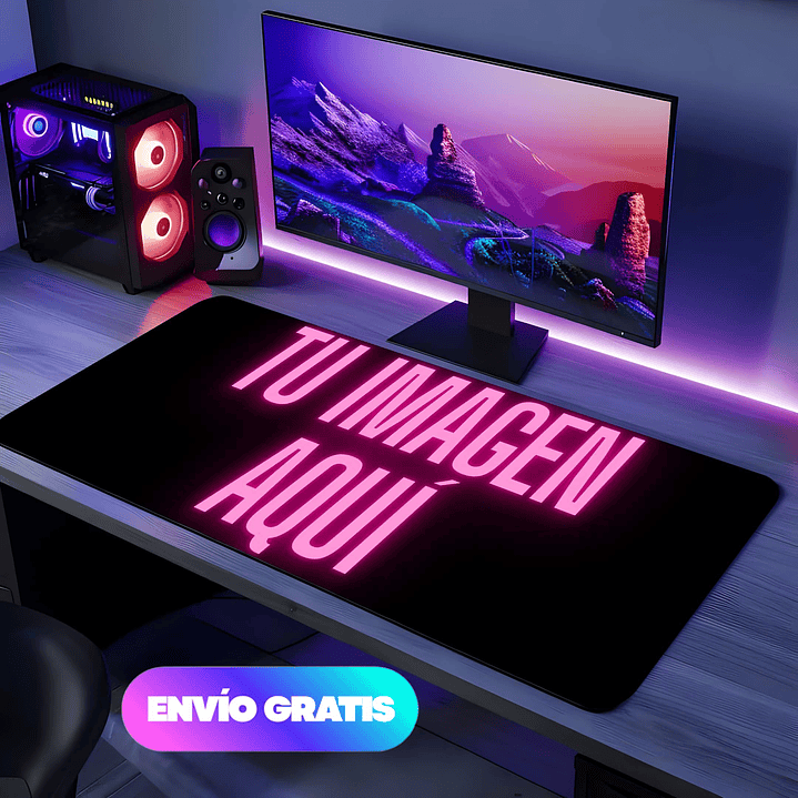Mousepad Gamer Personalizado - Tela Speed | Waterproof | 4 mm 1