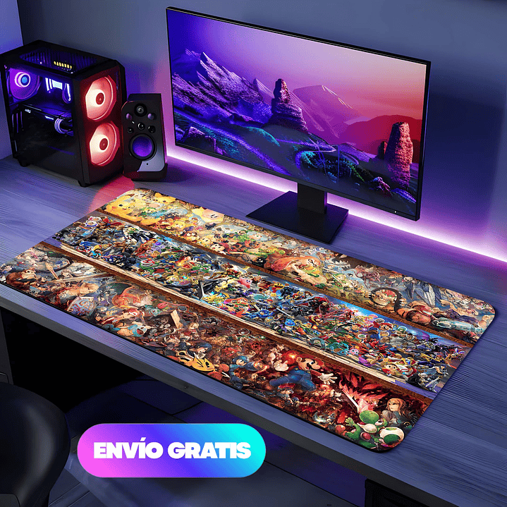 Mousepad Gamer - Super Smash Bros Ultimate 1