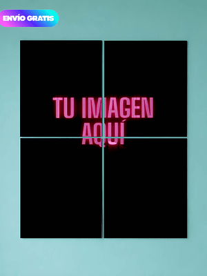 Cuadro Personalizado Cuádruple 60x80 cms