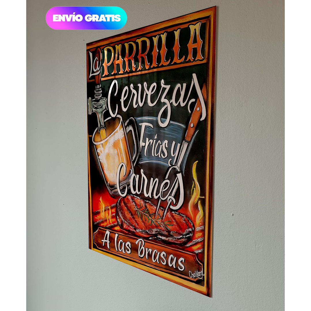 Cuadro metálico para Quincho 1